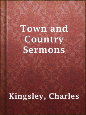 cover image of Town and Country Sermons